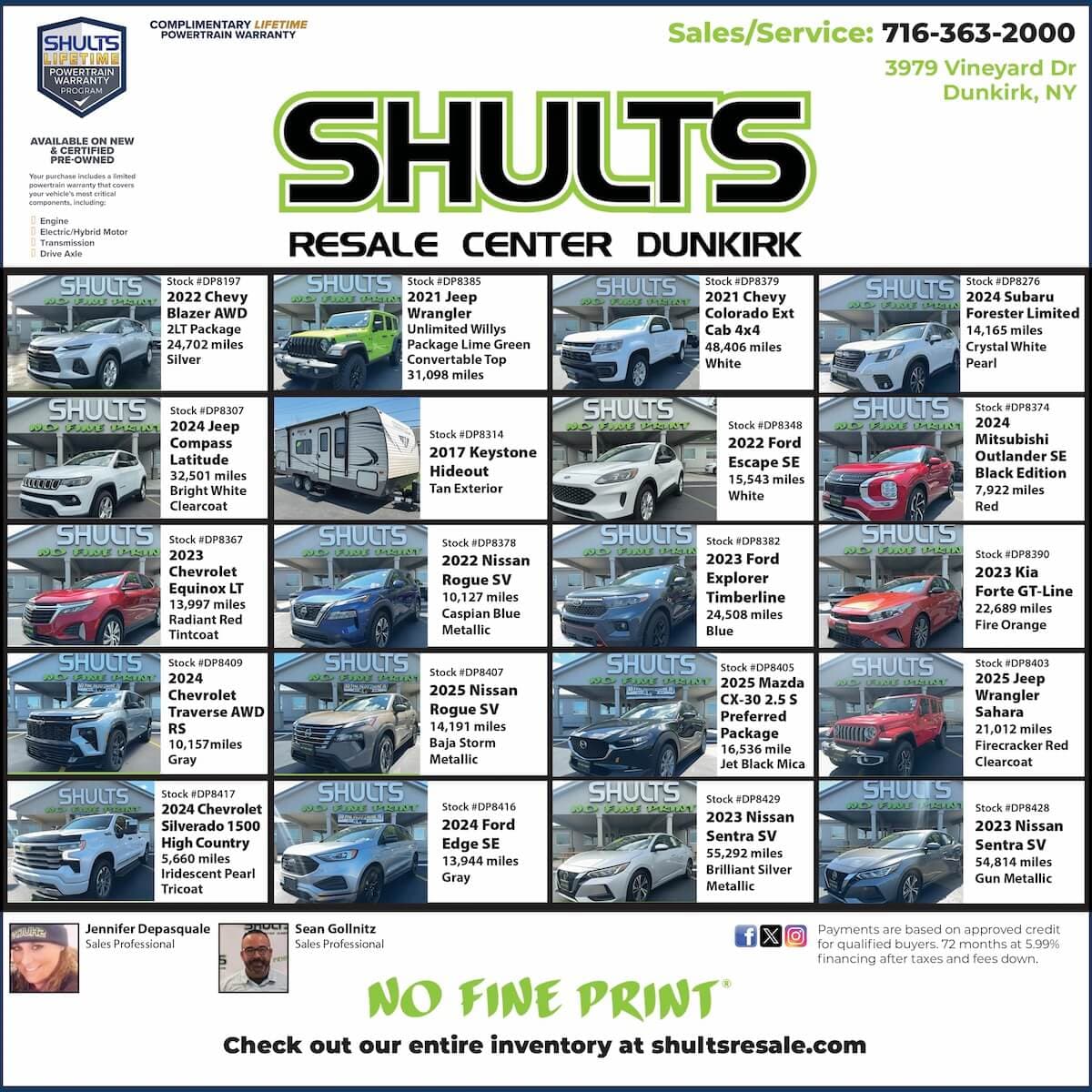 Shults Resale Center