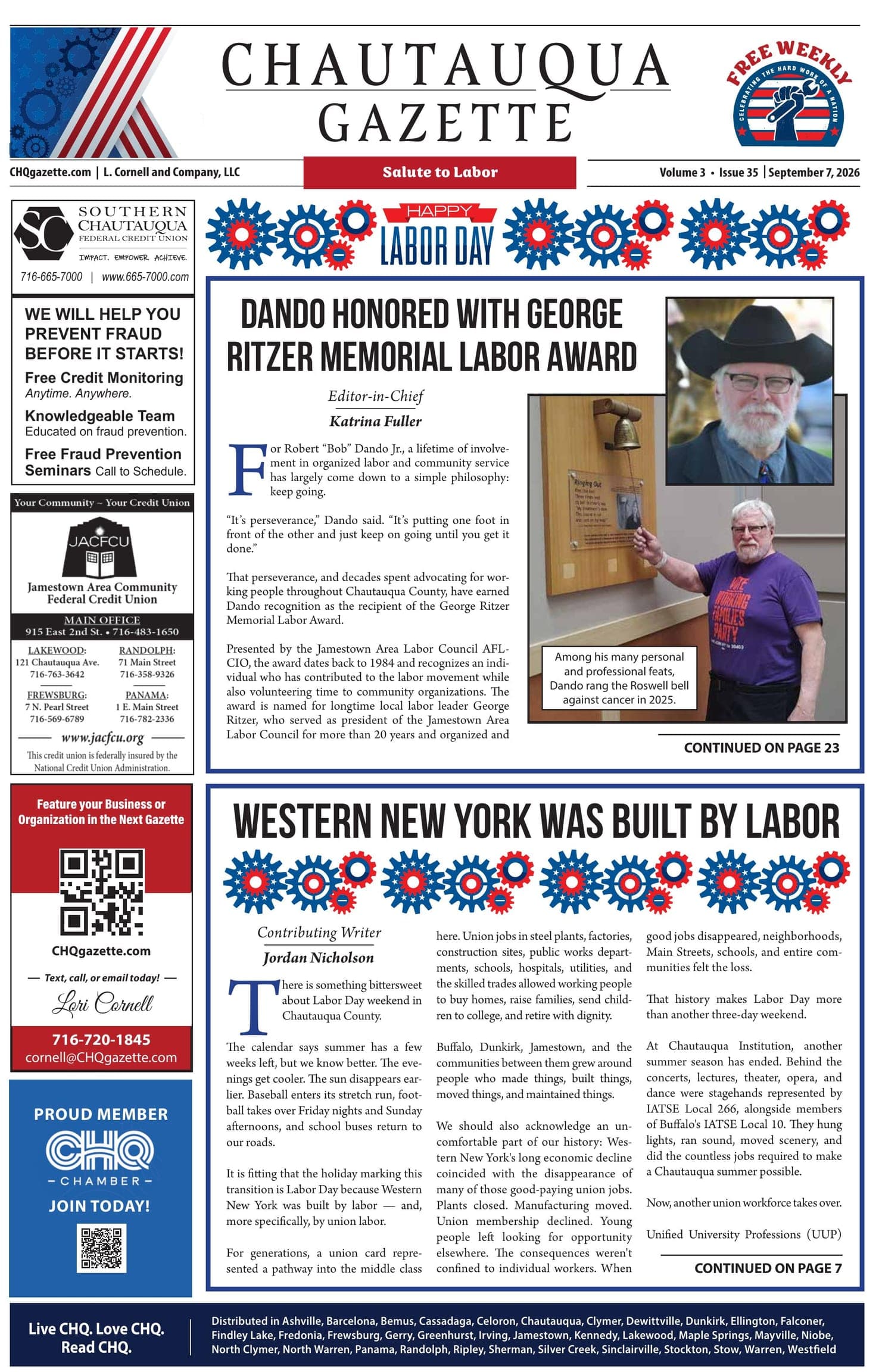 September 7, 2026 cover
